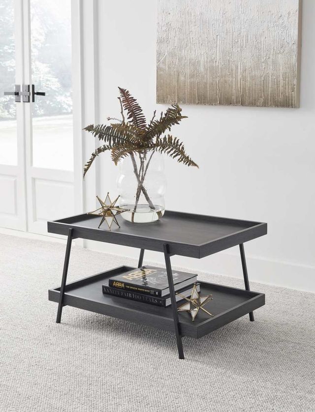 Signature Design by Ashley® Yarlow Black Coffee Table 4