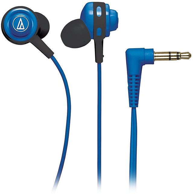 Audio-Technica® SonicSport Blue In-Ear Headphones 0
