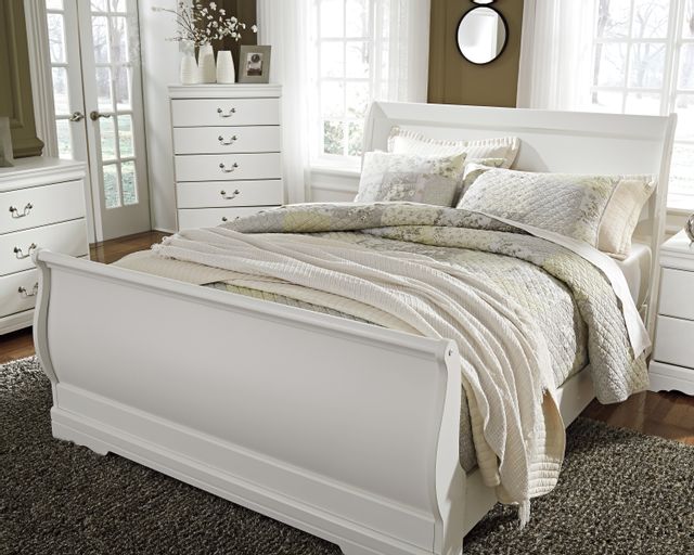 Tête de lit traîneau grand grand Anarasia, blanc, Signature Design by Ashley® 2