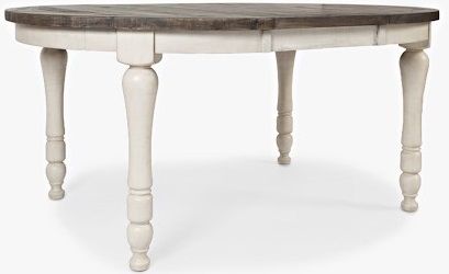 Jofran Inc. Madison County Round to Oval Dining Table 2