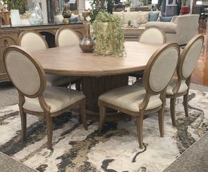 A.R.T. Furniture® Architrave Almond 7 Piece Dining Set