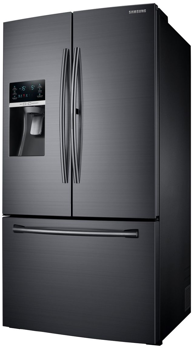 Samsung 27.8 Cu. Ft 3-Door French Door Refrigerator-Black Stainless Steel 13