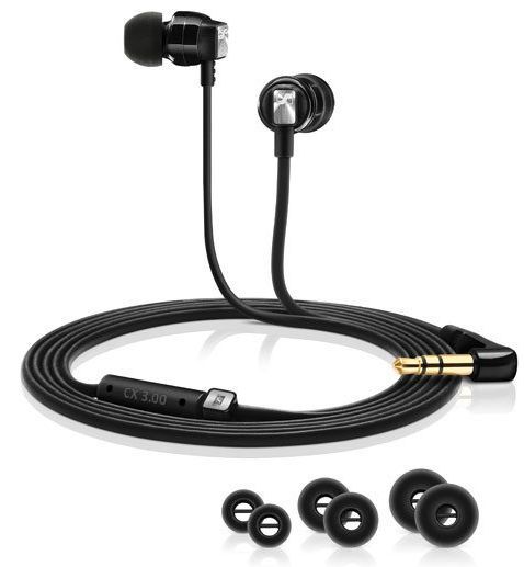 Sennheiser CX 3.00 Black Wired In-Ear Headphones