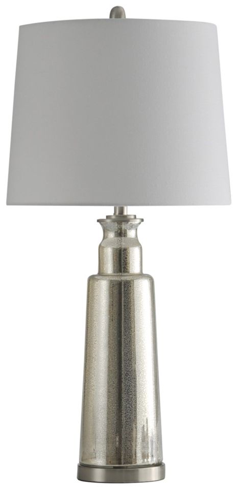 StyleCraft Mercury Glass Table Lamp