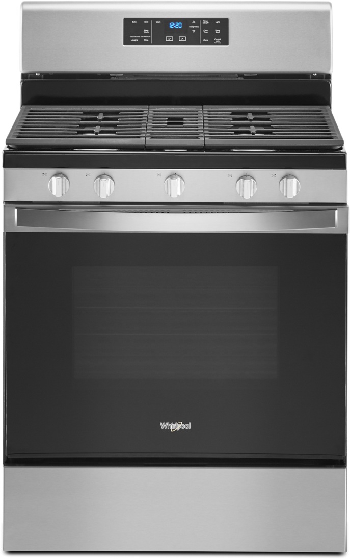 Whirlpool deals stainless range