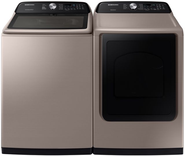 Samsung 5.0 Cu. Ft. Champagne Top Load Washer 9