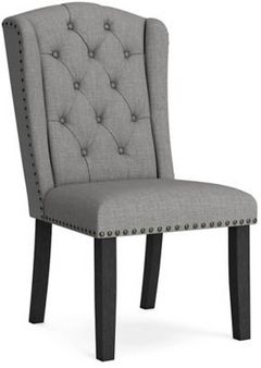 Signature Design by Ashley® Jeanette Dark Brown/Gray Dining Chair