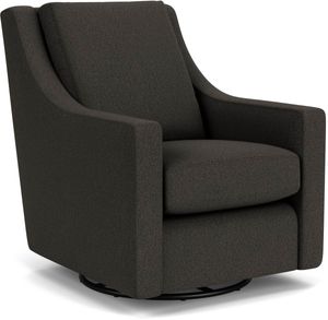 Flexsteel® Murph Gray Pewter Swivel Chair