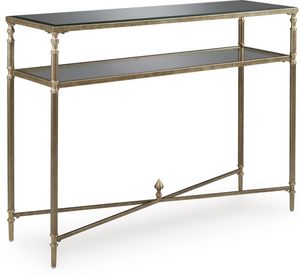 Signature Design by Ashley® Cloverty Aged Gold Sofa Table