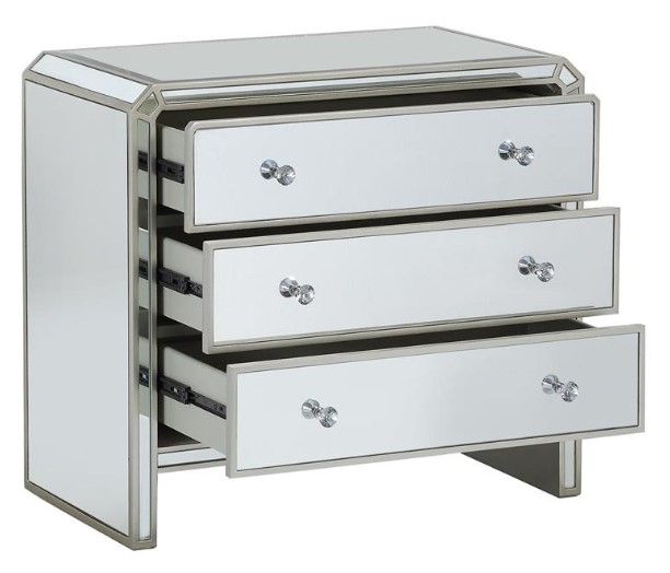 Coast2Coast Home™ Accents by Andy Stein Champagne Reflections Chest 2