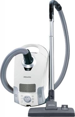 Miele Vacuum Compact C1 Pure Suction Lotus White Canister Vacuum