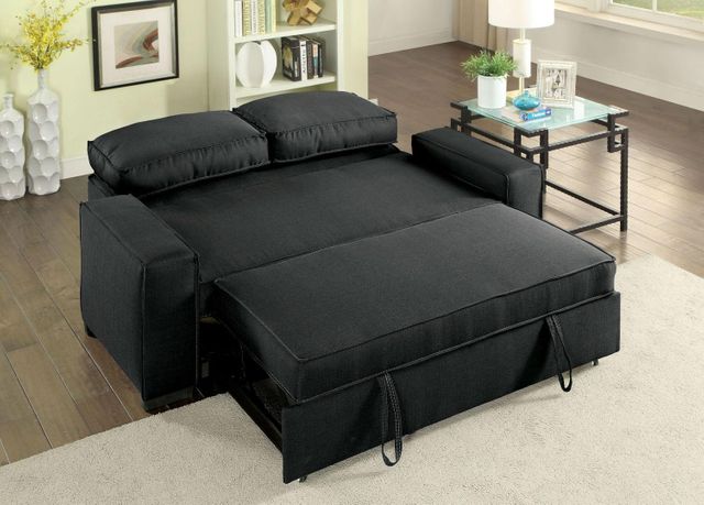 Furniture of America® Balbriggan Warm Gray Futon Sofa 2