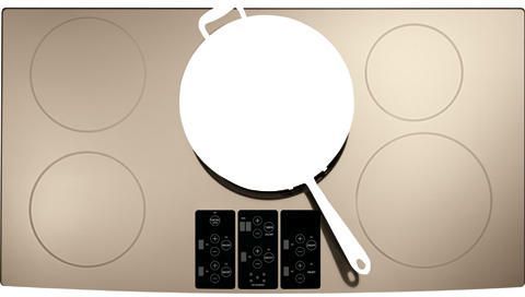 Monogram® 36" Induction Cooktop-Stainless Metallic