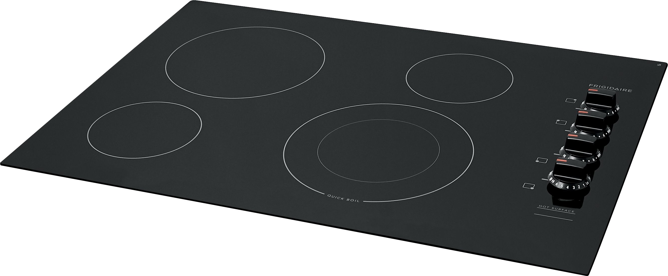 Frigidaire® 30" Black Electric Cooktop-FFEC3025UB | Grand Appliance And TV