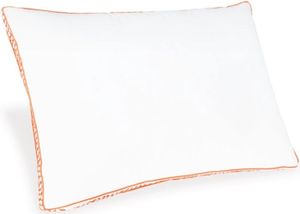 Sierra Sleep® by Ashley® Zepher 2.0 3-in-1 Set of 6 White/Orange Standard Pillows