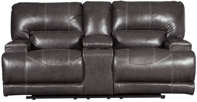 Signature Design by Ashley® McCaskill 3-Piece Gray Power Reclining Sectional 3