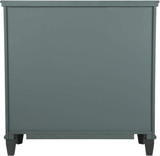 Signature Design by Ashley® Mirimyn Antique Teal Accent Cabinet 4