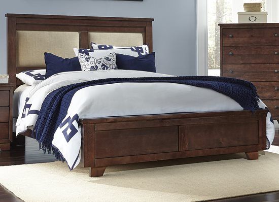 Progressive® Furniture Diego Espresso Pine Full/Queen Bed Rails-1