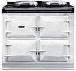 AGA 3-Oven Dual Control Natural Gas Cooker-White