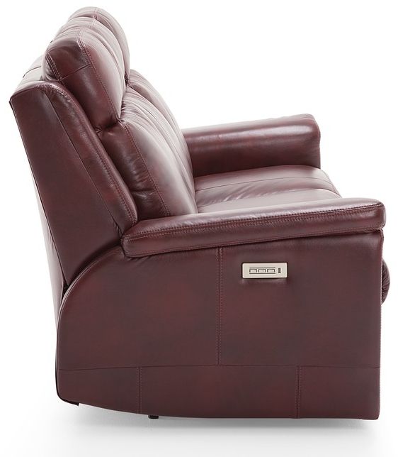 Palliser® Furniture Asher Red Power Sofa Recliner with Power Headrest and Lumbar 5
