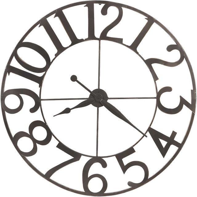 Howard Miller® Felipe Charcoal Wall Clock 0