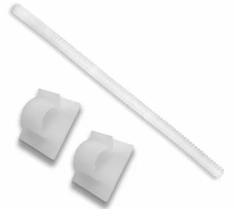 Bosch White Power Cord Clips with Edge Protector Kit