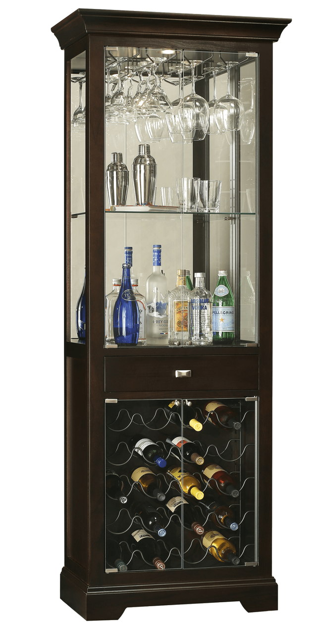 Howard Miller® Gimlet Black Coffee Wine and Bar Cabinet