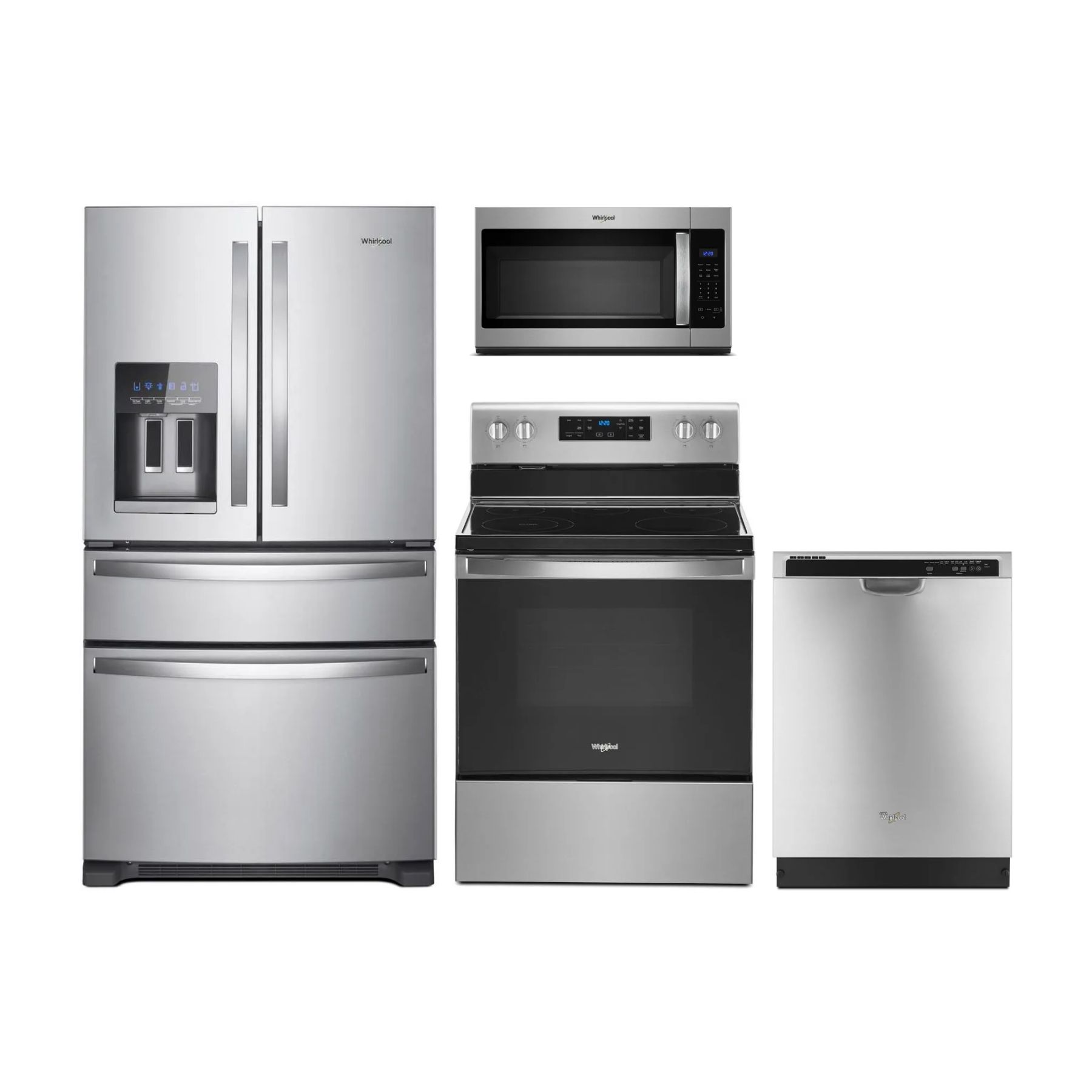 Whirlpool 4 Piece Kitchen Package Stainless Steel Green River Appliance   A38a68d4 571d 4259 85dc Cfd30b03b5b9 