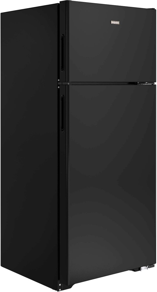 Hotpoint® 17.53 Cu. Ft. Black Top Freezer Refrigerator 1
