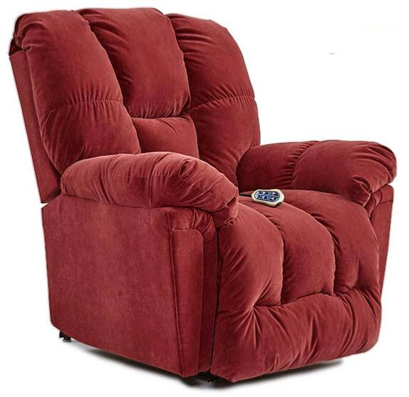 Simmons chair and discount a half recliner