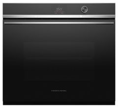 Fisher & Paykel Series 9 30" Black Contemporary Single Electric Wall Oven