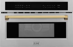 ZLINE Autograph Edition 1.6 Cu. Ft. Stainless Steel Electric Speed Oven