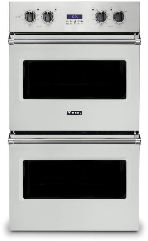 Viking® 5 Series 30" Frost White Professional Built In Double Electric Select Wall Oven