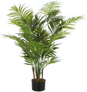 Monarch Specialties Inc. Green/Black 47" Artificial Potted Areca Palm Tree