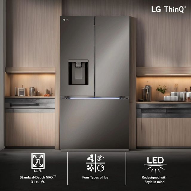 LG 30.7 Cu ft French Door Refrigerator - Stainless Steel