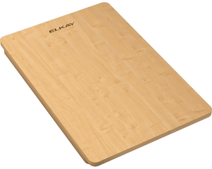 Elkay® Hardwood Light Brown 12.5" x 18" x 1.5" Cutting Board