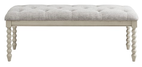 Tufted deals accent bench