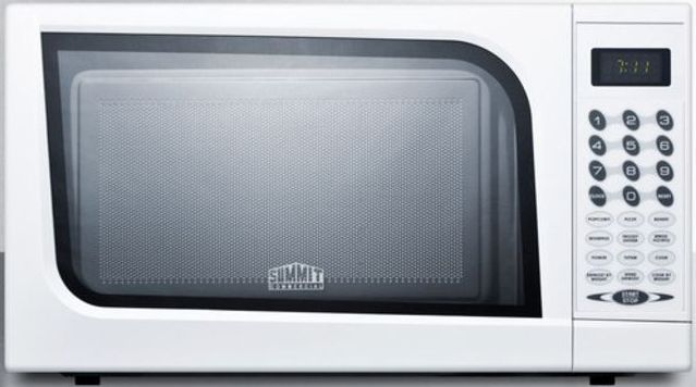 Summit® 0.7 Cu. Ft. White Countertop Microwave-0