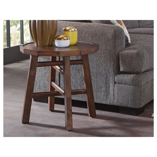Steve Silver Co. Paisley Brown End Table-3