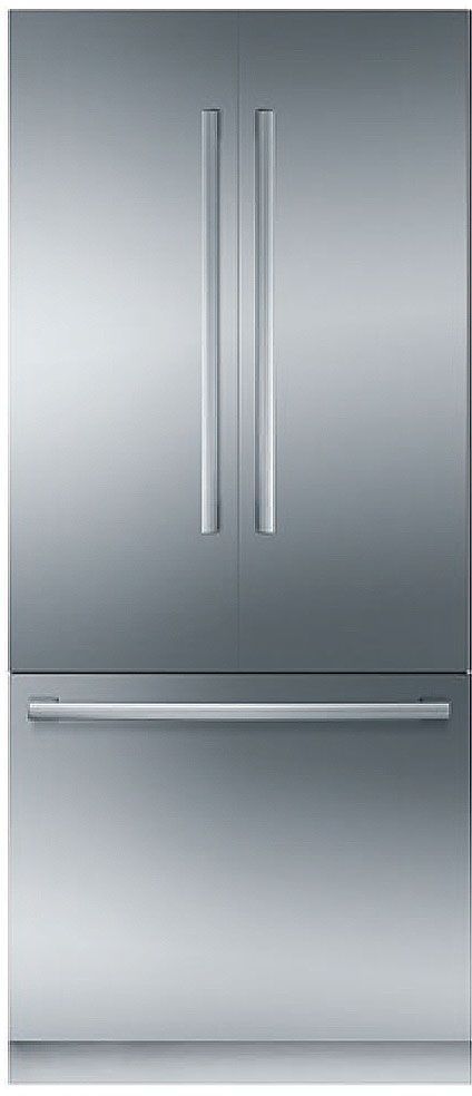 Bosch Benchmark® Series 19.4 Cu. Ft. Stainless Steel Built In French Door Refrigerator-0