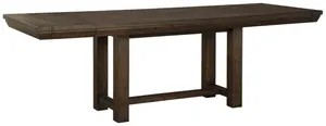 Millennium® by Ashley® Dellbeck Brown Dining Extension Dining Table