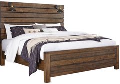 Samuel Lawrence Furniture Dakota Rustic Amber Queen/King Bed Rails