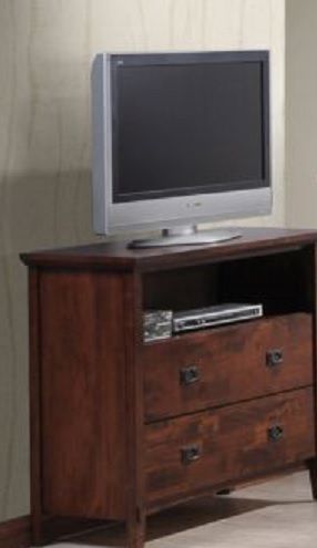 Amesbury Chair Mission Merlot TV Stand