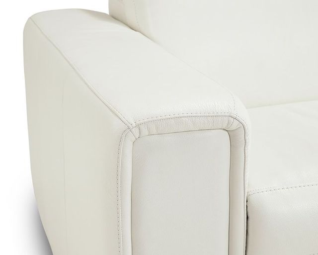Palliser® Furniture Titan White Reclining Chaise Sofa with Power Headrest 8