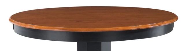 homestyles® Bishop Black Pedestal Table 1