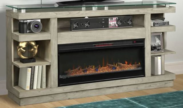Legends Furniture, Inc. Celino Sandstone 74" Fireplace Console-0