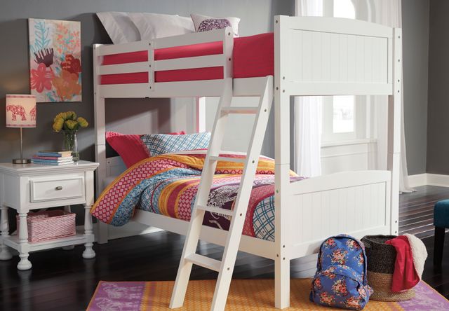 Signature Design by Ashley® Kaslyn White Twin/Twin Bunk Bed Panels 4