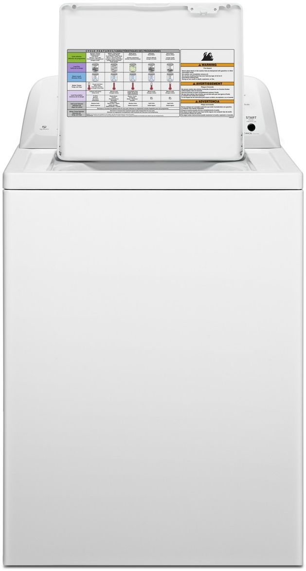 Amana® 3.5 Cu. Ft. White Top Load Washer 1