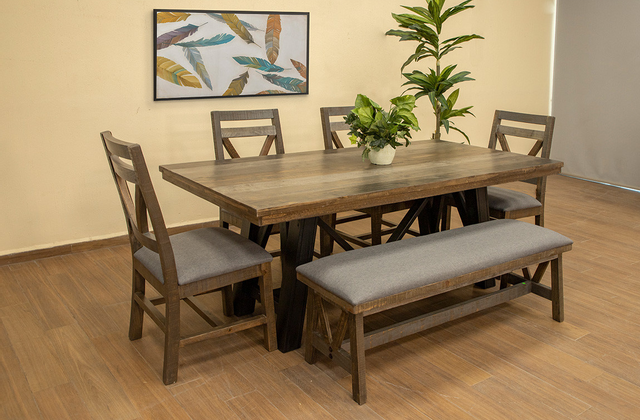 International Furniture© Loft Brown Dining Table 2