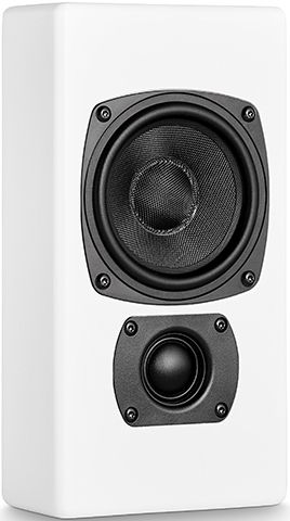 M&K Sound® 4" White Satin On-Wall Speaker